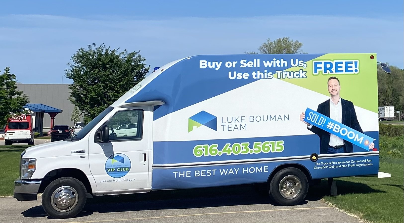 Luke Bouman moving truck