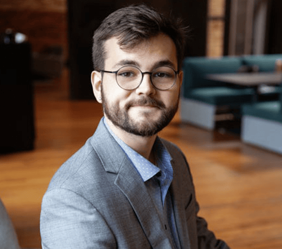 Portrait of Tanner Drain, Realtor.